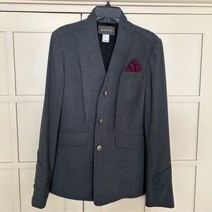 Delta Airlines Women's Gray Blazer Jacket NWOT